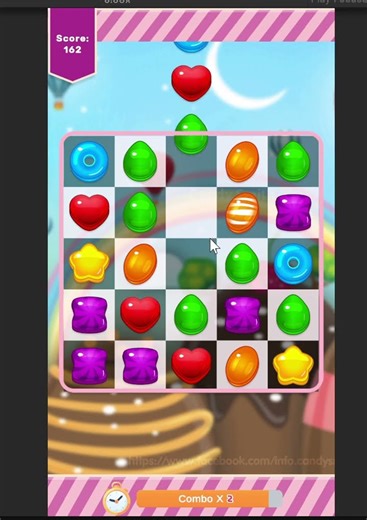 Match 3 game prototype in unity