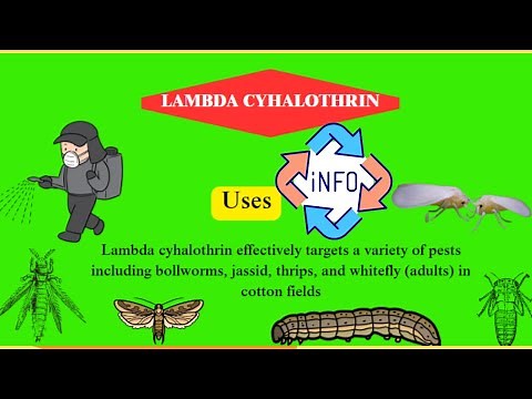 Lambda cyhalothrin insecticide best Uses and label Information