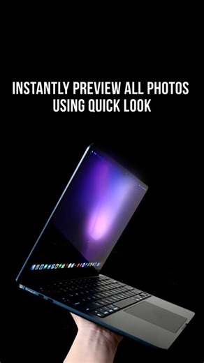 MacBook Shortcut to Preview All Images Using Quick Look