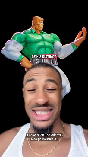 I Love Allen The Alien’s Design Invincible