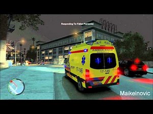 GTA4: [Paramedic Mod] EMS 17-146 - Fallen Person
