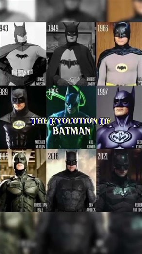 The Evolution Of Batman 🦇🦇