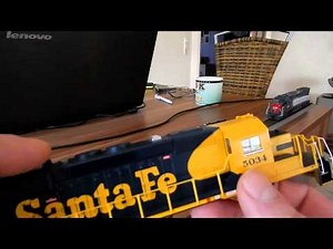 DCC&SOUND install Athearn SD45-T2 / cheap Bachmann SD40-2