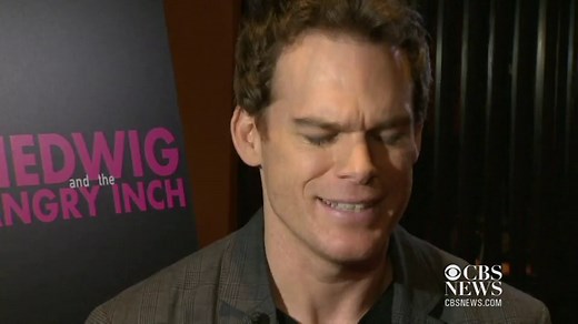 "Hedwig" cast, crew welcome "Dexter" star Michael C. Hall to Broadway show