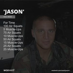 "Jason" Workout, Hero WOD | WODwell