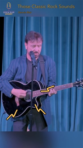 Rock out with the Classic Rock sounds of Dennis Blair! | Open Bar Comedy