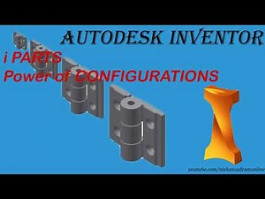AUTODESK INVENTOR - i Parts (Part Configurations) - Lesson 01