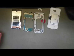 LG K4 LTE K120e Disassembly/replace display modul