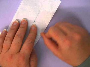 Conic Sections, parabola paper folding