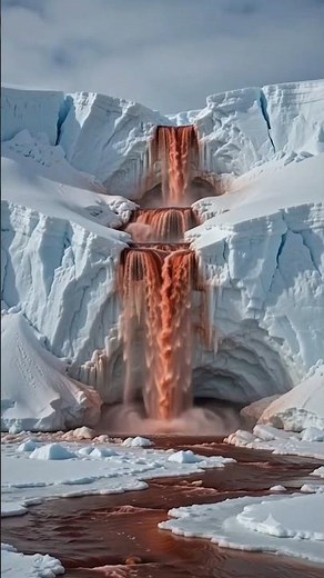 Why Is Antarctica’s Waterfall BLOOD RED?