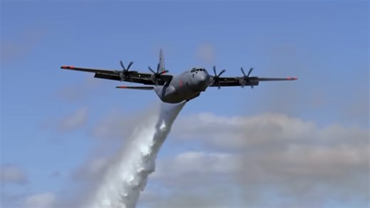 Inside the Rare Air Force Mission That Saves Lives During Wildfires
