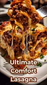 187K views · 1.1K reactions |  Classic Cheesy Beef Lasagna Layers...