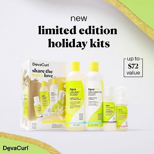 14 reactions · 5 comments | The perfect way to try DevaCurl is with our new limited edition kits, made for your unique curl type! Shop online. Now 30% off! | DevaCurl | Facebook