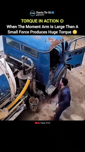 A Small Force… Massive Torque ⚙️🔥