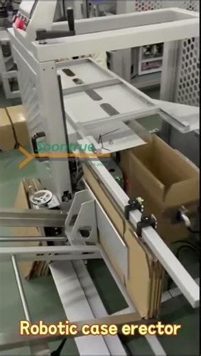 High-Speed Robotic Case Erector | End-of-Line Packaging Solution
