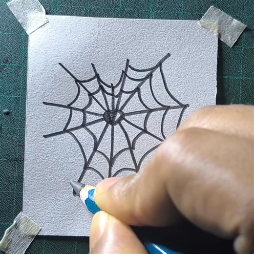 17K views · 106 reactions | How to draw a spider | All About Art | Facebook
