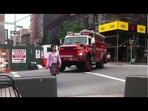 FDNY TSU 1 SPECIAL OPERATIONS COMMAND ON UPPER WEST SIDE OF NEW YORK CITY.