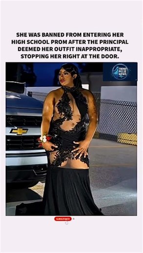 BANNED from Prom! 🚫 Principal says this dress is "Inappropriate." What do you think? 👗 #Shorts