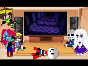 Undertale react to dusttale stronger than you