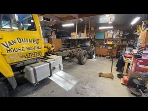 Ford L9000 Episode 9: Driving the L10 Cummins straight piped and starting the frame cut