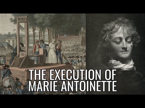 The BRUTAL Execution Of Marie Antoinette - The French Queen