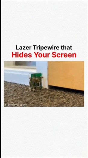 Social Tech on Instagram: "A simple Raspberry Pi and optical sensor can detect motion using a narrow light beam. The moment that beam is broken, the system instantly triggers actions like screen locking or pausing on-screen activity. This low-cost motion detection setup shows how DIY electronics and smart sensors can improve privacy and security in shared spaces—without modifying the computer itself. The real power isn’t hiding activity, but detecting movement early. Follow @socialtech.25 for mo