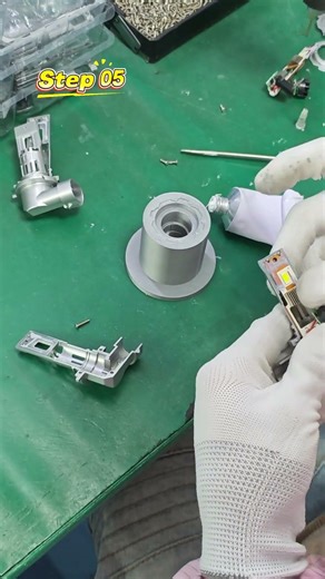 LED Headlight Bulb Assembly Line
