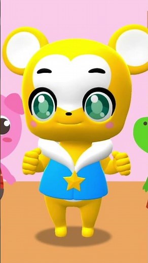 【うた】ブー！スカ・パーティー！（カバー）いないいないばあっ!【こどものうた・童謡・手遊び・キッズ・ダンス】#shorts