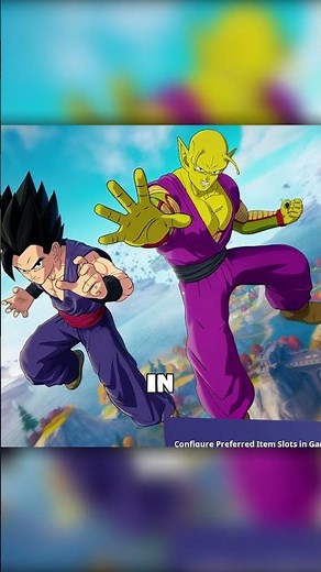 My FIRST REACTION to GOHAN & PICCOLO in FORTNITE!!.. lowkey excited if you couldn't tell... #shorts