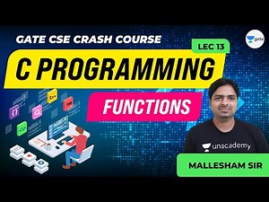 C Programming | Functions | Lec 13 | GATE CSE 2021 Exam