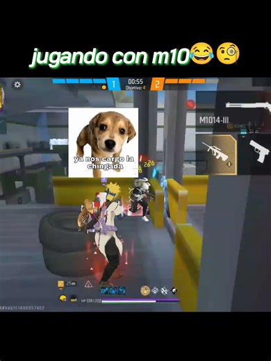 You're playing with the M10 🥵🧐 #freefire #garenafreefire #feed #shortsvideos