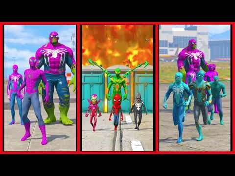 SPIDERMAN VS HULK VS VENOM | Who is stronger?