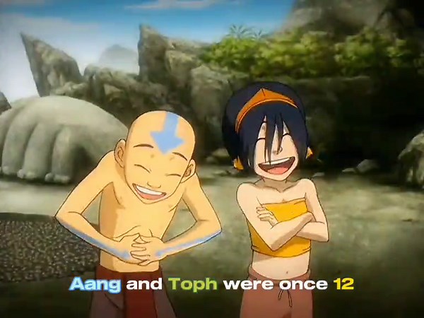 The Adorable Friendship of Aang and Toph | Avatar The Last Airbender