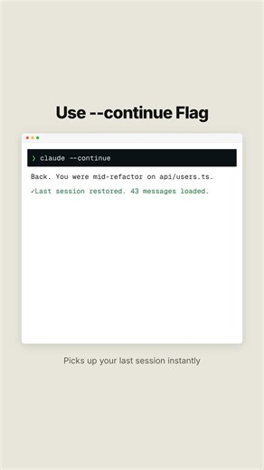 Mini Claude Tip: Stop re-explaining everything daily