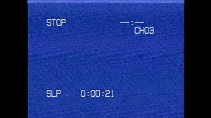 VHS Blue Screen Intro [HD] on Make a GIF