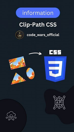 Code Wars on Instagram: "(Share it 🚀) Clip-Path CSS. . . . 🤩 Source Code Available in GitHub & Telegram Link in Bio 🔥 !! FOLLOW US TO LEARN CODING !! Follow for more @code_wars_official 💙 Tags Your Friends 😉 Don't forget Like ♥️ and share 💬 Save for future references 📖 ✅ Follow Us @code_wars_official to never miss content like this in the future 🚀 Hastags🏷️ : #navigation #hover #html #css #html5 #css3 #csstricks #cssanimation #learnhtml #learncss #csstips #csstipoftheday #webdeveloper #