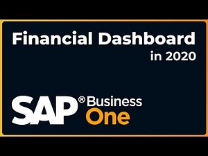 A High-Level Overview of the Finance Dashboard | SAP Business One 2020