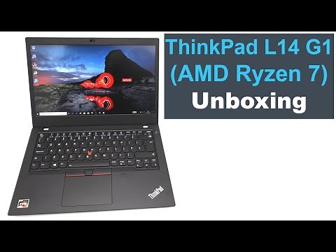 ThinkPad L14 (AMD) Unbox & Hands-on