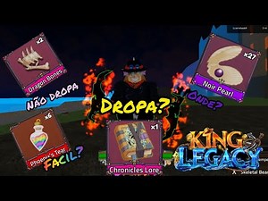 Tutorial on the best way to farm materials for King Legacy Update 7!!!