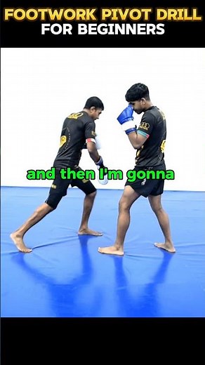 Footwork Pivot Drill For Beginners | Boxing & MMA