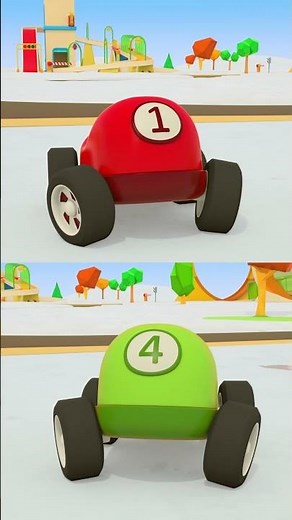 🧊🧊🧊The yellow car got stuck in the snow! Cars save it from snow #shorts #cars #cartoons