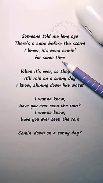 Creedence Clearwater Revival - Have You Ever Seen The Rain: Practice English with a Rock Classic