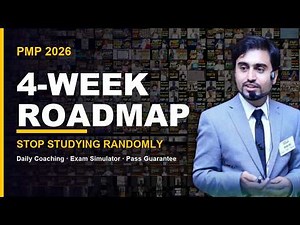 How to Pass the PMP Exam in 2026: A 4-Week Study Plan (Step-by-Step Roadmap)