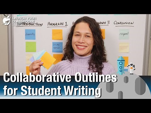 Collaborative Outlines for Student Writing - Classroom Strategy