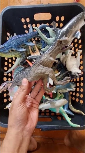 Hunting Jurassic World Dinosaur Toy ASMR Review: T-Rex, Mosasaurus, Velociraptor And More Dino