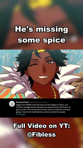 He just needs ooone thing #fireemblem #fireemblemengage