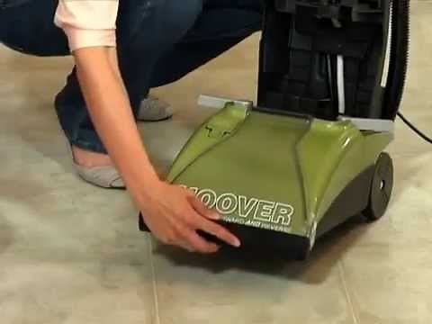 How to use Hoover Steamvac | Cleaning Bare Floors