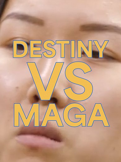 Destiny Debates Political Issues with Jenny Jubilee