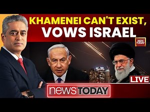 News Today With Rajdeep Sardesai LIVE | Israel FM Exclusive | Iran Hits Hospital In Israel
