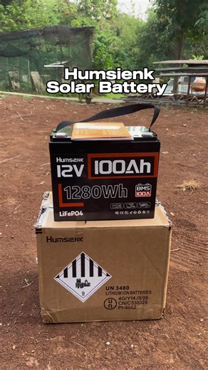 Humsienk Solar Battery: Reliable Solar Lithium Power